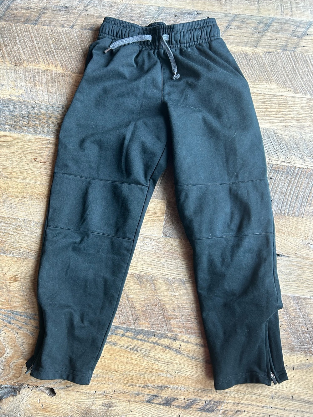Boys Black Athletic Jogger Pants
